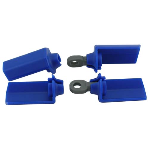 하비몬[#RPM-80575] Assoc- Shock Shaft Guards (Blue)[상품코드]RPM