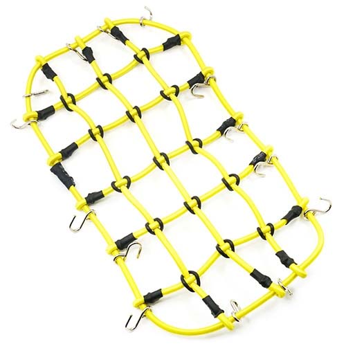 하비몬[#YA-0560YW] 1/10 RC Crawler Scale Accessory Luggage Net 200mm x 110mm Yellow[상품코드]YEAH RACING
