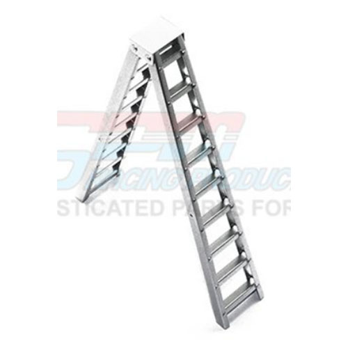 하비몬[#ZSP002-S] [미니어처: 사다리] Aluminum Long Step Ladder for Scale Truck (길이 15cm)[상품코드]GPM