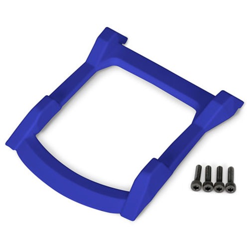하비몬[#AX6728X] Skid Plate, Roof (Body) (Blue)/ 3x12mm CS (4)[상품코드]TRAXXAS