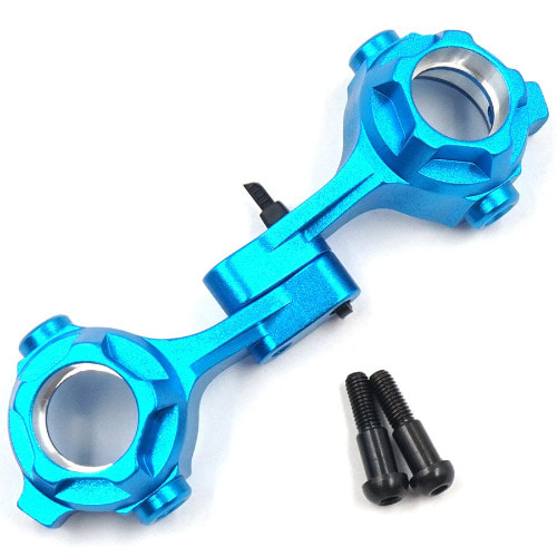 하비몬[#TACC-023BU] Aluminum Steering Knuckle for Tamiya CC-02 (Blue)[상품코드]YEAH RACING
