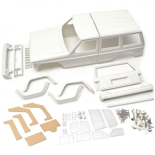 하비몬[#XS-59662 ■] [미도색｜미조립품] 1/10 Cherokee XJ Hard Plastic Body Kit (체로키 XJ｜휠베이스 313mm)[상품코드]XTRA SPEED