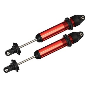 하비몬[#AX7761R] Shocks, GTX, aluminum, red-anodized (fully assembled w/o springs) (2)[상품코드]TRAXXAS
