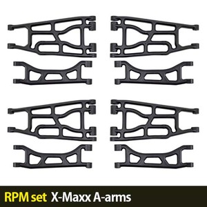하비몬[RPM세트할인-5%] X-Maxx A-arms (Black)[상품코드]-