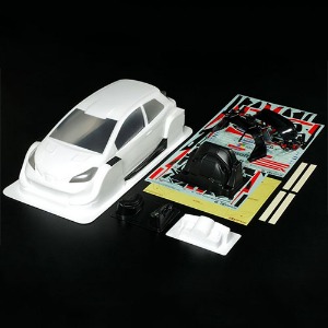 하비몬[#TA92400] 1/10 Toyota GAZOO Yaris WRC Limited Edition (White Pre-Painted) Body Set[상품코드]TAMIYA