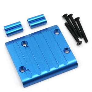 하비몬[#TACC-007BU] Aluminum Rear Axle Protector Skid Plate (Blue) for Tamiya CC01 (타미야 CC-01)[상품코드]YEAH RACING