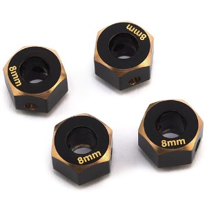 하비몬[#TRX4-4063-8] Brass 12mm Hex Adapter for TRX-4 (4) (+8mm offset)[상품코드]SAMIX
