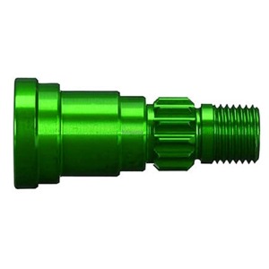하비몬[#AX7768G] Stub Axle, Aluminum (Green-Anodized) (1) (Use Only With #7750X Driveshaft)[상품코드]TRAXXAS
