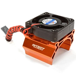 하비몬[#C25794ORANGE] High Speed Cooling Fan+Heatsink Mount for 36mm O.D. Motor (Orange) (트랙사스 슬래쉬 VXL)[상품코드]INTEGY