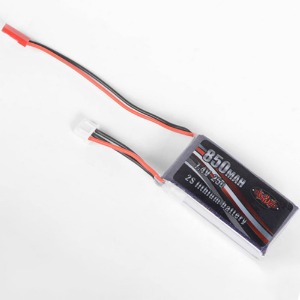 하비몬[Z-E0110] 7.4V 850mAh 2S LiPo Battery w/Balance Plug (for 1/18 Gelande II) (크기 55.5 x 29.8 x 17mm)[상품코드]RC4WD