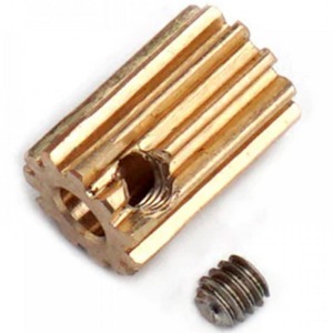 하비몬[#FUR-2275] 64P 11T High Quality Brass Pinion Gear w/Set Screw for TRX-4M Motor &amp; Micro Komodo Motor[상품코드]FURITEK