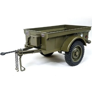 하비몬[#C1102] [완제품] 1/6 Trailer for Willys Jeep 1941 Military Scaler (록하비 윌리스 지프 트레일러)[상품코드]ROC HOBBY