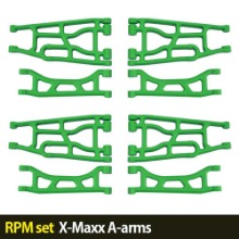 하비몬[RPM세트할인-5%] X-Maxx A-arms (Green)[상품코드]-